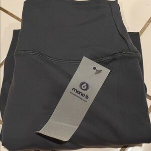 Mono B Charcoal Activewear Leggings
